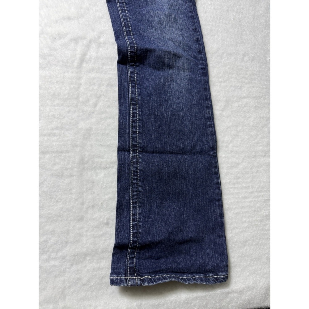 BONGO Womens Size 7 Bootcut Jeans Blue Stretch Denim Embellished Pocket Y2K - Picture 2 of 13